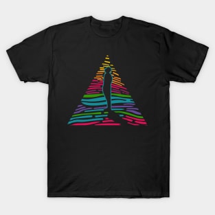 ABSTRACT COLOR TRIANGLE T-Shirt